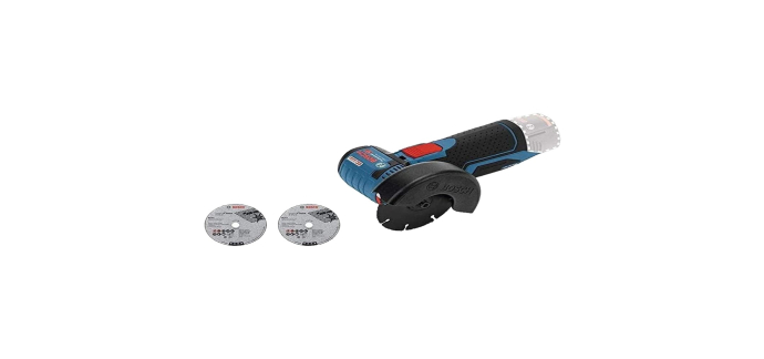 Amazon: Meuleuse d'angle sans fil Bosch Professional GWS 12V-76 - 12V, Brushless à 85,98€