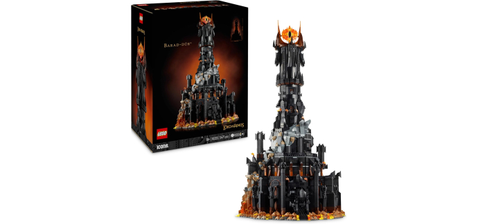 Amazon: Lego LOTR La Tour de Barad-dûr (10333) à 385,99€ (au lieu de 459,99€)
