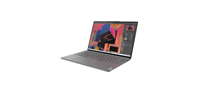 Amazon: PC Portable 14.5" Lenovo Yoga Slim 7 ProX 3K 120Hz - RAM 16Go, SSD 512Go, AMD Ryzen 5 6600HS à 779,9
