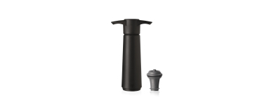Amazon: Vacu Vin Pompe + Bouchon Noir/Gris à 12,74€ (au lieu de 14,99€)