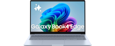 Amazon: PC Portable 15,6" Samsung Galaxy Book4 Edge - Snapdragon X Plus, 16 Go RAM, 256 Go SSD, Wi-Fi 7, Cop
