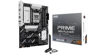 Amazon: Carte mère ATX ASUS Prime B850-PLUS WiFi - Socket AM5, DDR5, PCIe 5.0, WiFi 6E à 130,99€