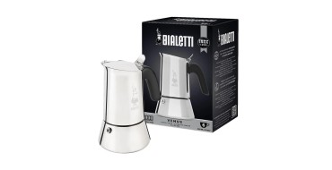 Amazon: Cafetière Italienne Bialetti New Venus - 6 Tasses, Acier inoxydable, Induction à 22,79€
