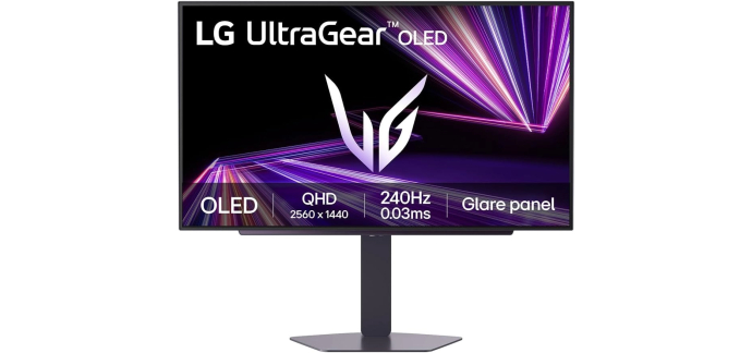 Amazon: Ecran PC 27" LG Ultragear 27GX704A-B - OLED, QHD, 240Hz, 0.03ms à 335,99€ (au lieu de 399,99€)