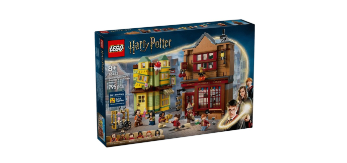 Amazon: LEGO 76452 Magasin d'accessoires de Quidditch (LEGO) à 63,99€ (au lieu de 99,99€)