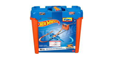 Amazon: Hot Wheels Track Builder Deluxe - 6 m de piste, 2 voitures à 34,21€ (au lieu de 54,99€)