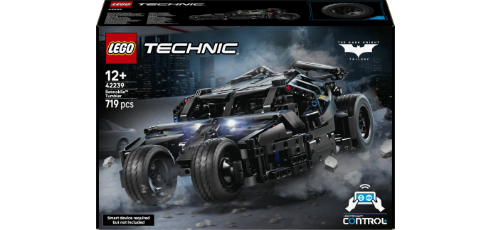 Amazon: LEGO® Technic Batmobile Tumbler (42239) à 131,99€ (au lieu de 174,92€)