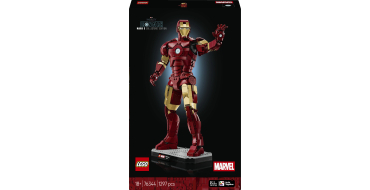 Amazon: LEGO® Iron Man Mark 3 Édition Collector (76344) à 83,99€ (au lieu de 99,12€)