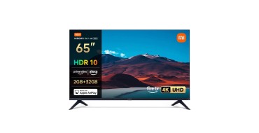 Amazon: TV 65" Xiaomi TV F 65 - 4K UHD, Fire TV, Alexa, HDR10 à 374,99€ (au lieu de 395€)