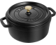 Amazon: Cocotte Ronde en Fonte émaillée Staub - Noir, 26cm, 5.25L à 159€ (au lieu de 226€)