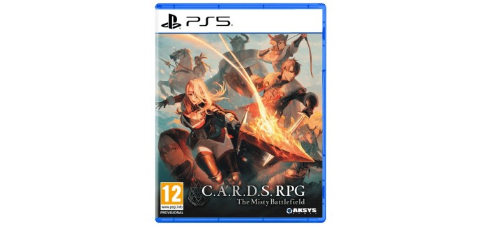 Amazon: CARDS RPG Total Warfare Edition (PS5) à 32,21€ (au lieu de 47,99€)
