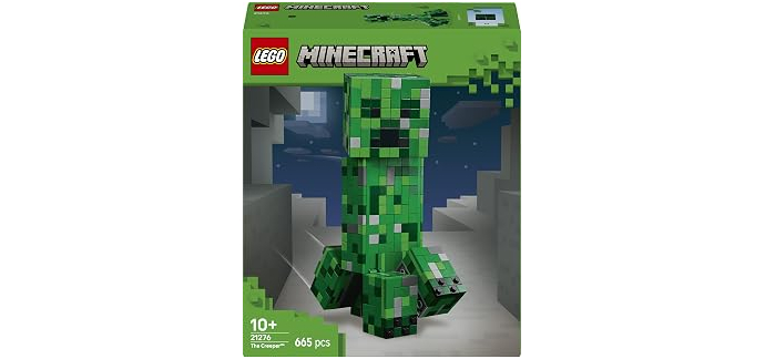 Amazon: LEGO® Minecraft Le Creeper (21276) à 28,9€ (au lieu de 39,99€)