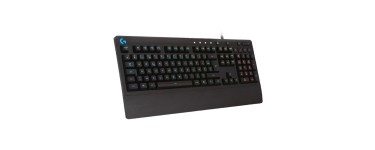 Amazon: Clavier Gaming Logitech G213 Prodigy Noir (PC) à 33,24€ (au lieu de 79,99€)