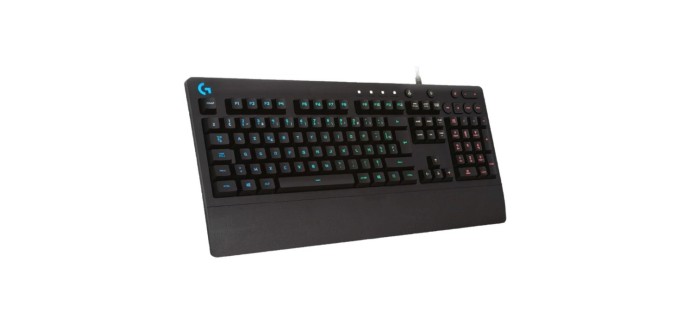 Amazon: Clavier Gaming Logitech G213 Prodigy Noir (PC) à 33,24€ (au lieu de 79,99€)