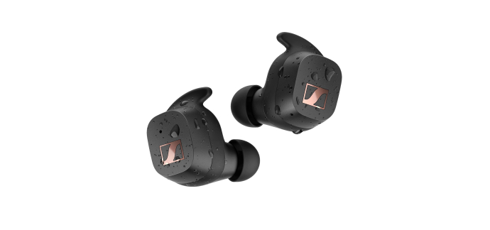 Amazon: Écouteurs Bluetooth Sennheiser Sport True Wireless - aptX, IP54, 27h d'autonomie à 65,99€