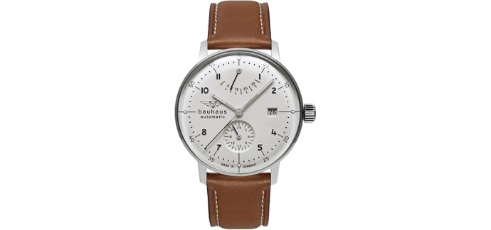 Amazon: Montre Bauhaus Dessau Automatik 20661 - 41mm à 259,88€ (au lieu de 449,10€)