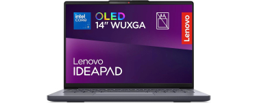 Amazon: PC Portable 14" Lenovo IdeaPad Slim 3 - Intel Core 3 304, RAM 8 Go, SSD 256 Go, OLED, AZERTY, Window