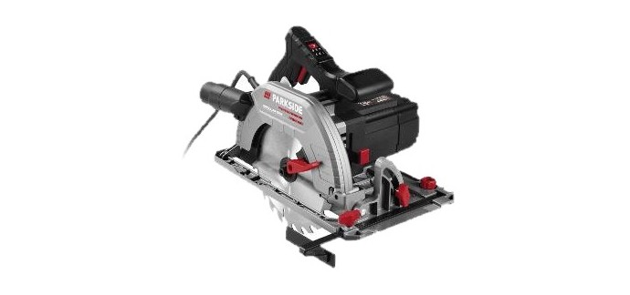 LIDL: PARKSIDE PERFORMANCE Scie circulaire PPHKS 1800 A2 - 190 mm, 1800 W à 63,99€ (au lieu de 69,99€)