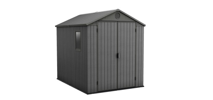 Amazon: Abri de Jardin Keter Darwin 68 - 4,5m², Gris à 616€ (au lieu de 880€)