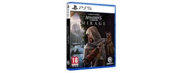 Amazon: Assassin's Creed Mirage sur PS5 à 18,04€ (au lieu de 21€)