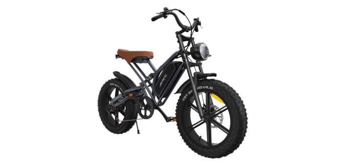 JoyBuy: JANSNO X50 - Vélo électrique 48V 17Ah, 60 km d'autonomie, pneus 20" - écran à 892€