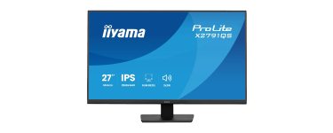 Amazon: Écran PC 27" iiyama ProLite X2791QS-B1 - QHD, IPS, haut-parleurs à 98,10€ (au lieu de 129€)