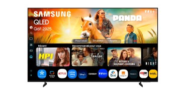 Amazon: TV 65" Samsung 65Q6F 2025 - QLED 4K, Quantum HDR, Smart TV à 469€ (au lieu de 515,36€)