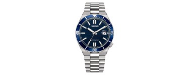 Amazon: Montre automatique Citizen Tsuyosa Shore NJ0230-59L - 40mm, verre saphir, 10 ATM à 276€