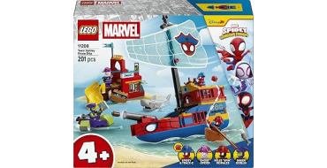 Amazon: LEGO® Spidey Le Bateau Pirate de l’équipe Spidey (11208) à 33,99€ (au lieu de 49,99€)