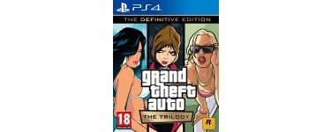 Amazon: GTA  The Trilogy The Definitive Edition sur PS4 à 15,80€