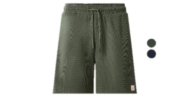 LIDL: ESMARA MEN Short molletonné homme - 60% coton, 40% polyester recyclé à 3,99€ (au lieu de 9,99€)