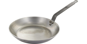Amazon: Poêle ronde De Buyer - Coupe lyonnaise, Carbone plus, ø28cm à 34,09€ (au lieu de 42€)