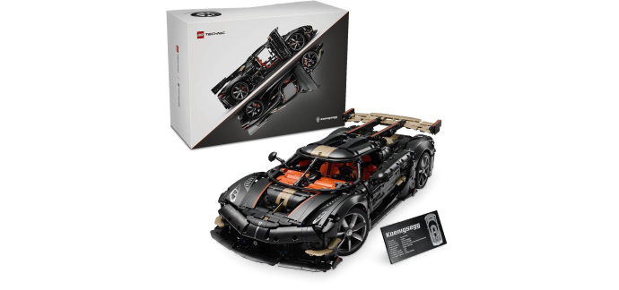 Amazon: LEGO 42232 Koenigsegg Megacar Sadair's Spear (LEGO) à 334,99€ (au lieu de 449,99€)