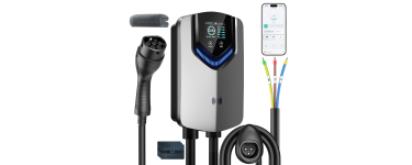 Amazon: Borne de recharge Witycharge 7.4kW - 230V, 6-32A, câble 8m à 252,69€ (au lieu de 319,77€)