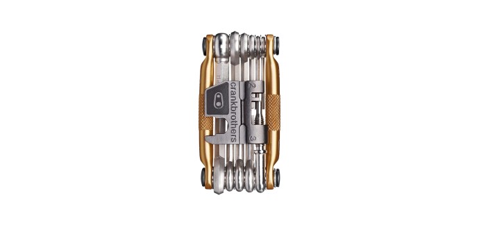 Amazon: Outil multifonction vélo Crankbrothers Multi 17 outils à 18,99€ (au lieu de 26,35€)