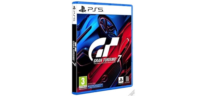 Amazon: Gran Turismo 7 Standard Edition sur PS5 à 33,90€ (au lieu de 49,02€)