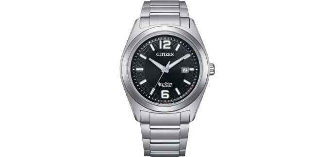 Amazon: Montre Citizen Eco-Drive AW1641-81E - Super Titanium, 41mm à 149,86€ (au lieu de 179,48€)