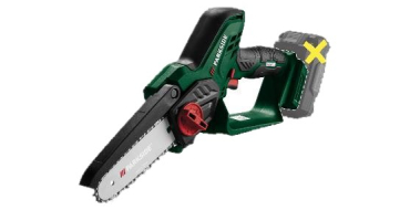 LIDL: PARKSIDE Mini-tronçonneuse à bois sans fil PAGHS 20-Li C4, 20 V à 29,99€ (au lieu de 39,99€)