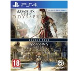 Amazon: Double Pack Assassin's Creed Odyssey + Origins (PS4) à 33,02€ (au lieu de 49,99€)
