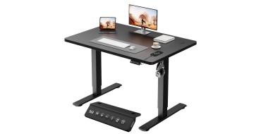 Amazon: Bureau Assis-Debout Électrique Jummico - 100x60cm à 79,99€ (au lieu de 89,99€)