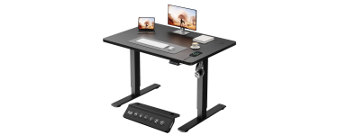 Amazon: Bureau Assis-Debout Électrique Jummico - 100x60cm à 79,99€ (au lieu de 89,99€)