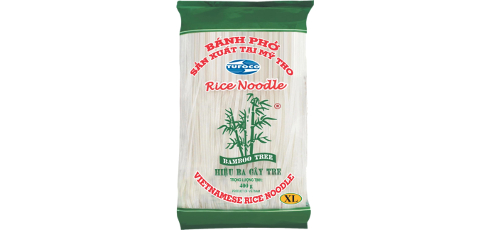 Amazon: Nouilles de riz Bamboo Tree - 10mm, 400g à 1,69€ (au lieu de 2,46€) (via prévoyez & économisez)