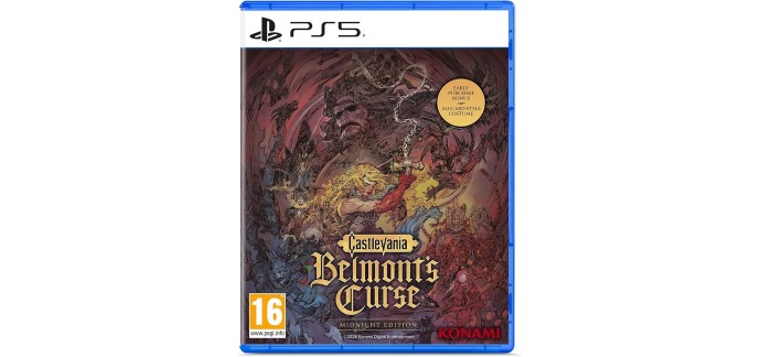 Amazon: Castlevania Belmont's Curse Midnight Edition sur PS5 à 28€