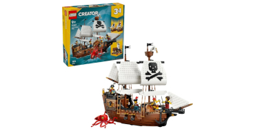 Amazon: LEGO 31387 Bateau Pirate Mythique (Jouet) à 71,8€ (au lieu de 99,99€)