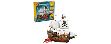 Amazon: LEGO 31387 Bateau Pirate Mythique (Jouet) à 71,8€ (au lieu de 99,99€)