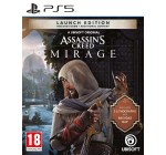 Amazon: Assassin's Creed Mirage Launch Edition PS5 à 12€ (au lieu de 17,06€)