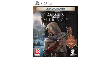 Amazon: Assassin's Creed Mirage Launch Edition PS5 à 12€ (au lieu de 17,06€)