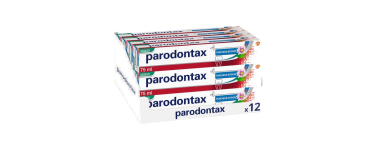 JoyBuy: Parodontax Dentifrice Fraîcheur Intense - Lot de 12 x 75 ml à 23,88€ (au lieu de 33,99€)