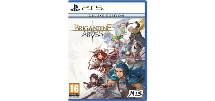 Amazon: Brigandine Abyss (PS5) à 40,49€ (au lieu de 49,99€)