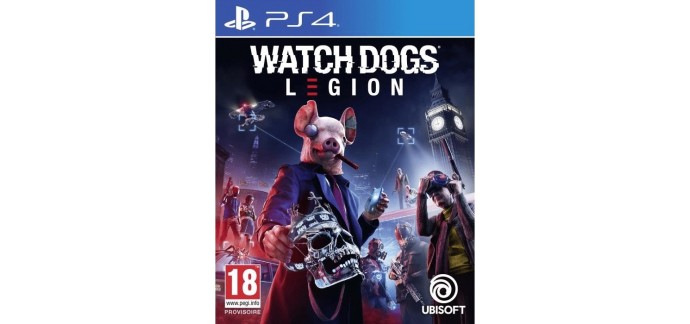 Micromania: Watch Dogs Legion (PS4) à 4,99€ (au lieu de 29,99€)